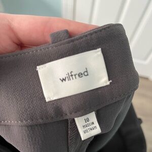Wilfred Charcoal Trousers
